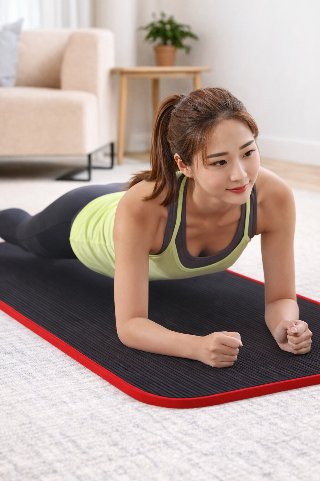 Fitness Mat for Yoga, Pilates & Stretching – Anti-Slip Design