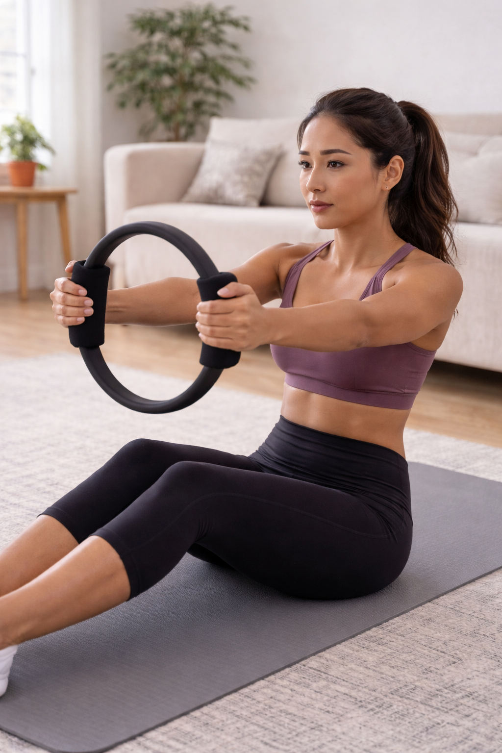 Pilates Resistance Ring – Core, Thigh & Glute Sculpting